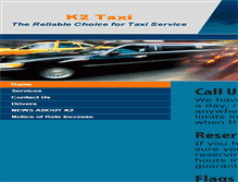 Tablet Screenshot of k2taxi.com